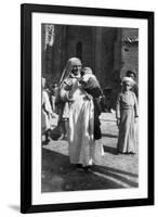 Muslim Woman and Child, Iraq, 1917-1919-null-Framed Giclee Print