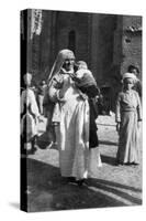 Muslim Woman and Child, Iraq, 1917-1919-null-Stretched Canvas