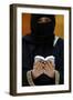 Muslim woman reading the Noble Quran, United Arab Emirates, Middle East-Godong-Framed Photographic Print