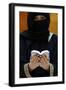 Muslim woman reading the Noble Quran, United Arab Emirates, Middle East-Godong-Framed Photographic Print