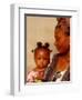 Muslim Woman with Daughter, Techiman, Brong-Ahafo Region, Dagomabaline Area, Ghana-Alison Jones-Framed Photographic Print