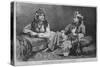 Muslim Women of Sidon, from 'La Syrie D'Aujourd'Hui. Voyages Dans La Phenicie, Le Liban Et La…-null-Stretched Canvas