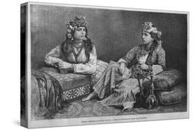 Muslim Women of Sidon, from 'La Syrie D'Aujourd'Hui. Voyages Dans La Phenicie, Le Liban Et La…-null-Stretched Canvas