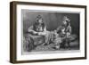 Muslim Women of Sidon, from 'La Syrie D'Aujourd'Hui. Voyages Dans La Phenicie, Le Liban Et La…-null-Framed Giclee Print