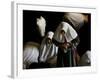 Muslim Women Worshippers Pray Inside the Golden Dome of the Rock-null-Framed Photographic Print