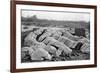 Muslims at Prayer, Algeria, 1920-Biskra Frechon-Framed Giclee Print