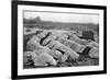 Muslims at Prayer, Algeria, 1920-Biskra Frechon-Framed Giclee Print