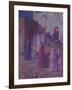 Muslims Leaving the Village Mosque on the Eve of Mouled-Etienne Alphonse Dinet-Framed Giclee Print