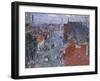 Muslin Street, Bridgeton, Glasgow-John Quinton Pringle-Framed Giclee Print