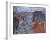 Muslin Street, Bridgeton, Glasgow-John Quinton Pringle-Framed Giclee Print