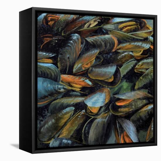 Mussels, 2014-Aris Kalaizis-Framed Stretched Canvas