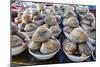 Mussels for Sale at the Fish Market in Busan, South Korea, Asia-Michael-Mounted Photographic Print