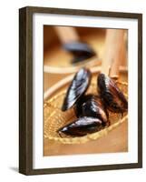 Mussels in a Basket-Louise Lister-Framed Photographic Print