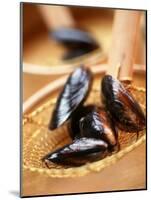 Mussels in a Basket-Louise Lister-Mounted Photographic Print