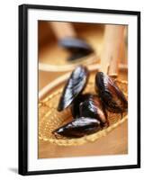 Mussels in a Basket-Louise Lister-Framed Photographic Print