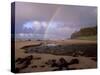 Mussenden Temple Folly and Downhill Strand, County Londonderry, Ulster, Northern Ireland-Patrick Dieudonne-Stretched Canvas