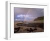 Mussenden Temple Folly and Downhill Strand, County Londonderry, Ulster, Northern Ireland-Patrick Dieudonne-Framed Photographic Print