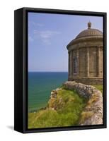 Mussenden Temple, Part of the Downhill Estate, County Londonderry, Ulster, Northern Ireland-Neale Clarke-Framed Stretched Canvas