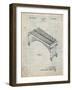 Musser Marimba Patent-Cole Borders-Framed Art Print