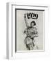 Mussolini, 1929 Poster-null-Framed Art Print