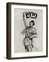 Mussolini, 1929 Poster-null-Framed Art Print