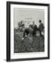 Mussolini, Fieldwork-null-Framed Photographic Print