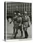 Mussolini, on Parade 1940-null-Stretched Canvas