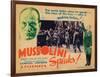 Mussolini Speaks!, Benito Mussolini (Top Left, Center and Far Right), 1933-null-Framed Art Print