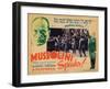 Mussolini Speaks!, Benito Mussolini (Top Left, Center and Far Right), 1933-null-Framed Art Print