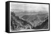 Mussoorie and the Dhoon Valley, India, C1860-James B Allen-Framed Stretched Canvas