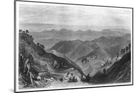 Mussoorie and the Dhoon Valley, India, C1860-James B Allen-Mounted Giclee Print
