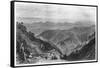 Mussoorie and the Dhoon Valley, India, C1860-James B Allen-Framed Stretched Canvas