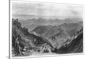 Mussoorie and the Dhoon Valley, India, C1860-James B Allen-Stretched Canvas