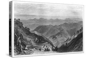 Mussoorie and the Dhoon Valley, India, C1860-James B Allen-Stretched Canvas