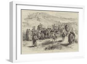 Mussulman Pilgrims from Persia on the Way to the Holy City of Meshed-William 'Crimea' Simpson-Framed Giclee Print