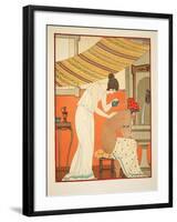 Must Anoint the Wounds with Oil, Illustration from 'The Works of Hippocrates', 1934 (Colour Litho)-Joseph Kuhn-Regnier-Framed Giclee Print
