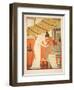 Must Anoint the Wounds with Oil, Illustration from 'The Works of Hippocrates', 1934 (Colour Litho)-Joseph Kuhn-Regnier-Framed Premium Giclee Print