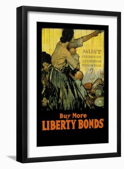 Must Children Die and Mothers Plead in Vain?-null-Framed Art Print
