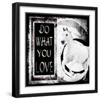 Must Love Horses - Do What You Love-LightBoxJournal-Framed Premium Giclee Print