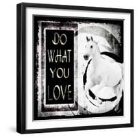 Must Love Horses - Do What You Love-LightBoxJournal-Framed Giclee Print