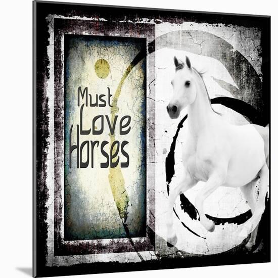 Must Love Horses-LightBoxJournal-Mounted Giclee Print