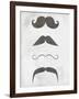 Mustache 1-Kimberly Allen-Framed Art Print