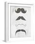 Mustache 1-Kimberly Allen-Framed Art Print