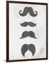 Mustache 2-Kimberly Allen-Framed Art Print