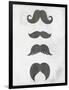 Mustache 2-Kimberly Allen-Framed Art Print