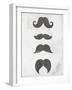 Mustache 2-Kimberly Allen-Framed Art Print