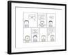 Mustache-Reza Farazmand-Framed Art Print