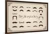 Mustaches Collection-Thomaspajot-Framed Art Print