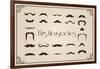 Mustaches Collection-Thomaspajot-Framed Art Print