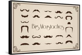 Mustaches Collection-Thomaspajot-Framed Stretched Canvas